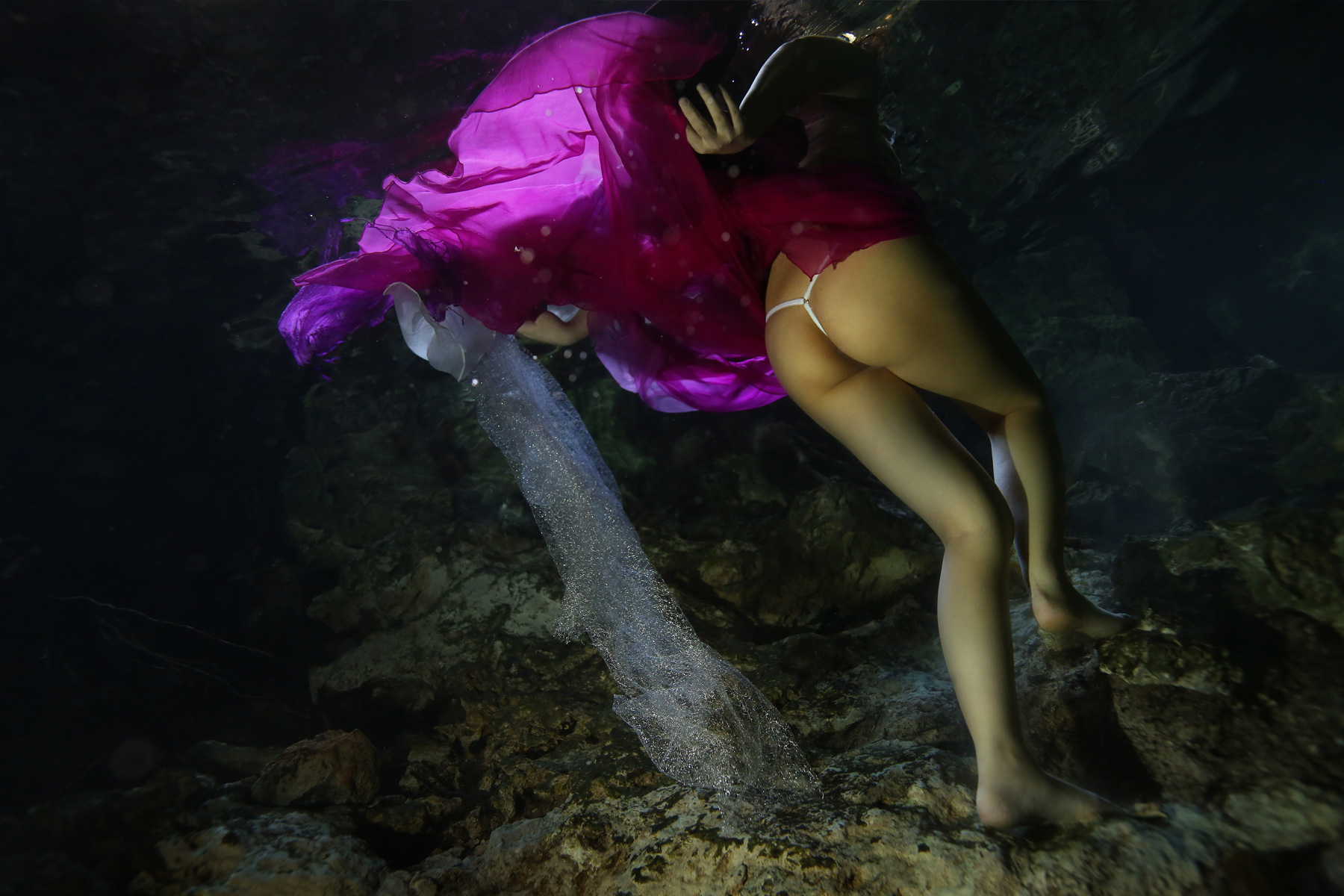 Milk Chocolate underwater portrait 2